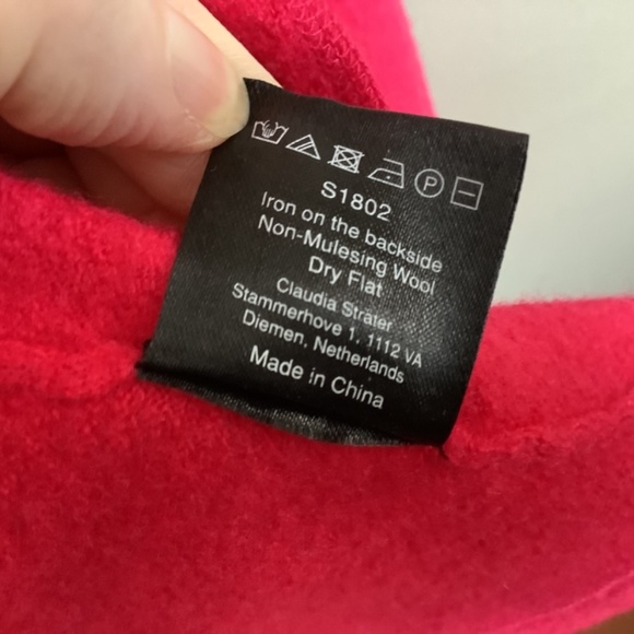 🇳🇱Claudia Strater Hot Pink Wool Jacket/ Blazer - Picture 7 of 11